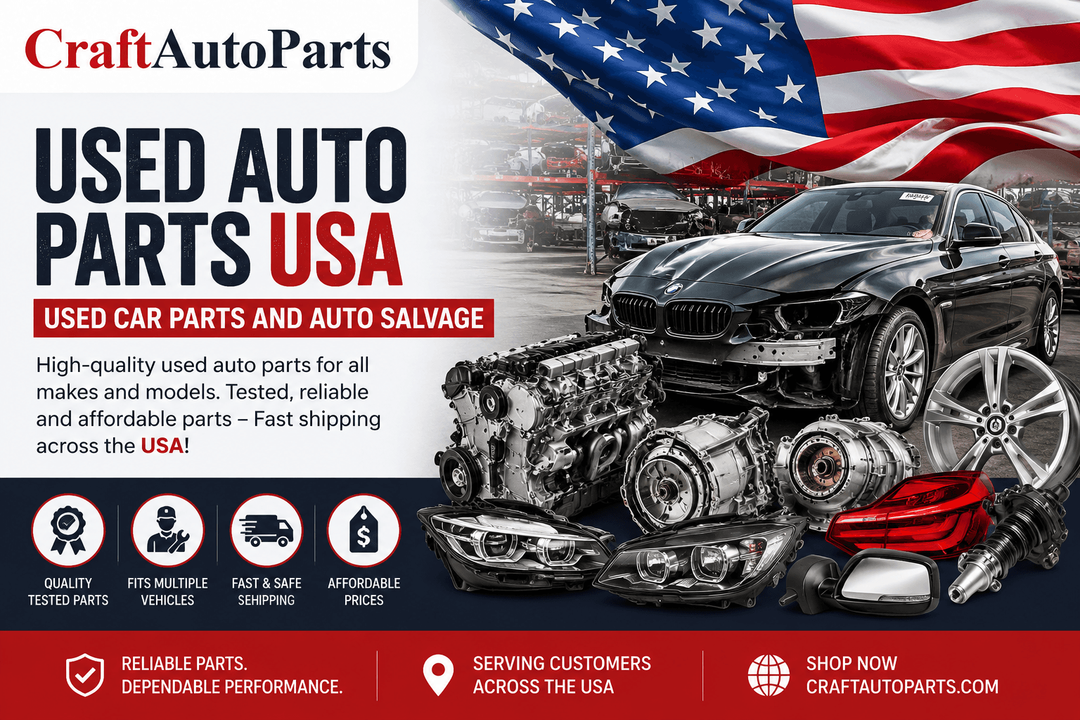 Used Auto Parts USA | Used Car Parts And Auto Salvage